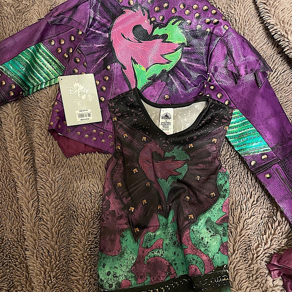 Disney Mal costume jacket from Movie Descendants